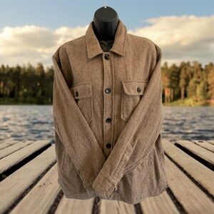 Zara Men's Tan Utility Jacket-XL